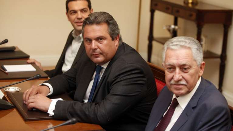 Καμμένος: Προσωπικότητα που... διδάσκει την ενότητα ο Κουβέλης