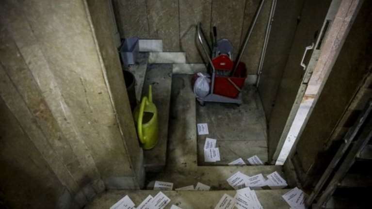 Βίντεο από την εισβολή του Ρουβίκωνα στο υπ. Εσωτερικών