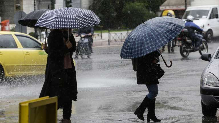 Eκτακτο δελτίο ΕΜΥ: Καταιγίδες από το βράδυ του Σαββάτου