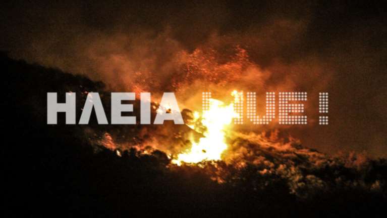 Σε πέντε μέτωπα φωτιά στην Ηλεία - Φόβοι για Μοναστήρι