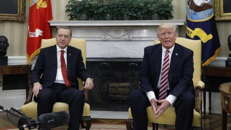 Τηλεφωνική επικοινωνία Τραμπ με τον Ερντογάν