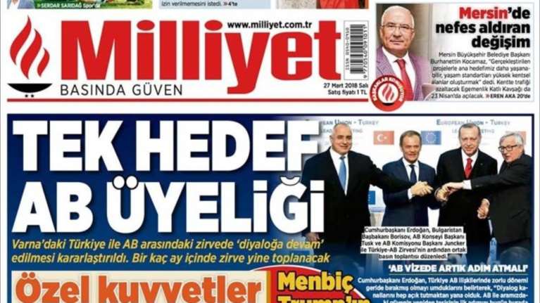 Πώς είδε ο τουρκικός Τύπος τη Σύνοδο της Βάρνας