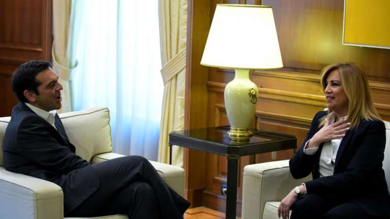 Τσίπρας προς Φώφη: συμφωνώ για γενναία συνταγματική αναθεώρηση