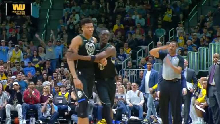 Έβρισε τον διαιτητή και αποβλήθηκε ο Αντετοκούνμπο (βίντεο)