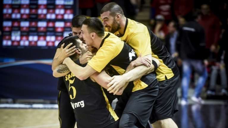 Τώρα... πάει για την κούπα! ΑΕΚ - Στράσμπουργκ 83-83 (βίντεο)