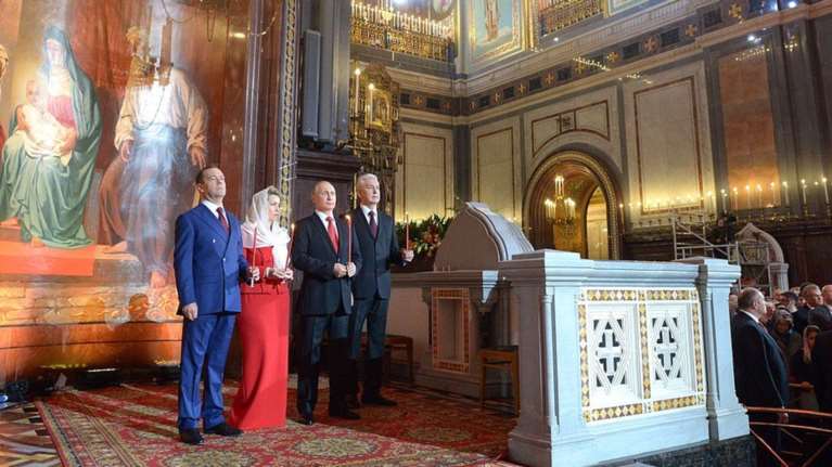 Η λαμπάδα του Βλαντιμίρ Πούτιν