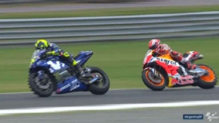 Η πτώση του Ρόσι λόγω του λάθους (;) του Μάρκεθ (βίντεο)