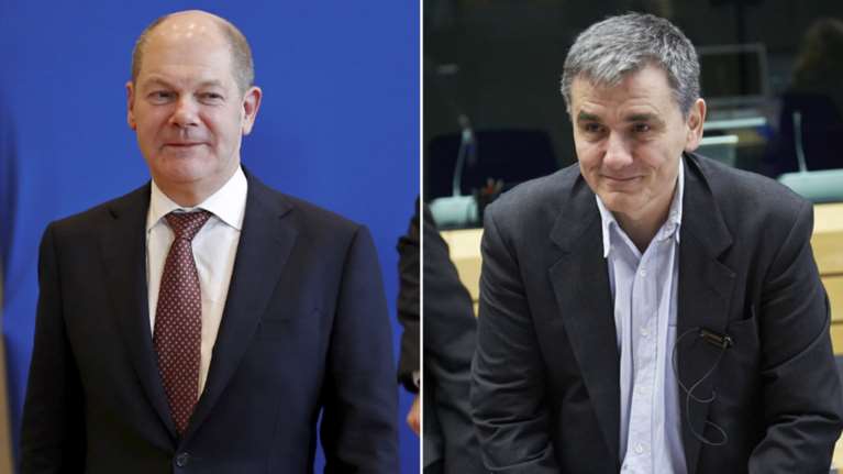 Πρώτη συνάντηση Τσακαλώτου-Σολτς αύριο στο Βερολίνο