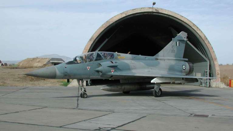 Έπεσε Mirage 2000 της πολεμικής αεροπορίας ανοικτά της Σκύρου