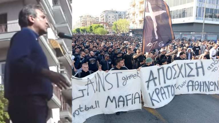 Απίστευτο: Βουλευτής του Λεβέντη με συνθήματα κατά της Βουλής