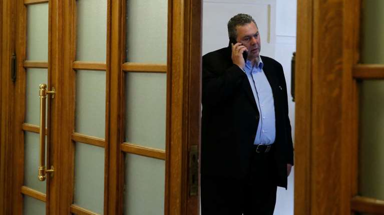 Συνάντηση Καμμένου με Φαήλο και Παπακώστα