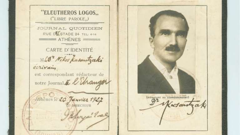 Ο Καζαντζάκης - ταξιδευτής μέσα από 10 σπάνιες φωτογραφίες