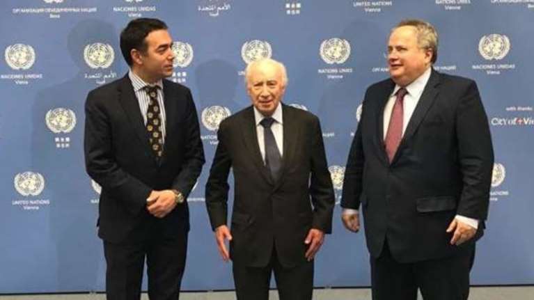 Ολοκληρώθηκε η τριμερής συνάντηση Κοτζιά - Ντιμιτρόφ - Νίμιτς στη Βιέννη