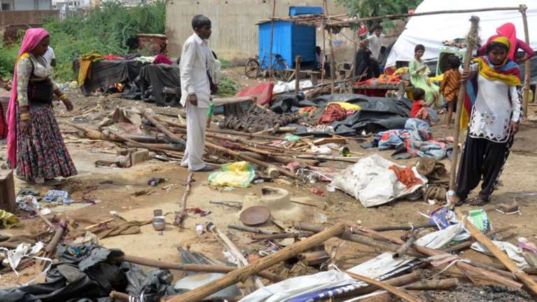 Από τις φονικότερες αμμοθύελλες εδώ και δεκαετίες στην Ινδία