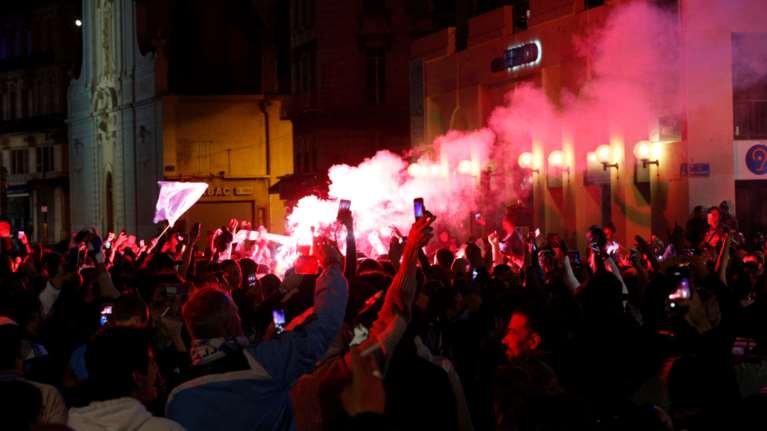 Χαμός στη Μασσαλία για την πρόκριση της Μαρσέιγ στον τελικό