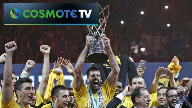 Στην COSMOTE TV οι εντός έδρας αγώνες της ΑΕΚ στην Basket League