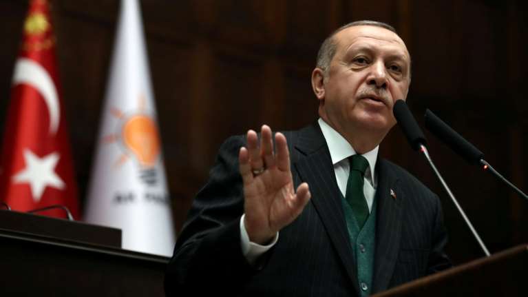 Προεκλογική ομιλία του Ερντογάν στο Σαράγεβο