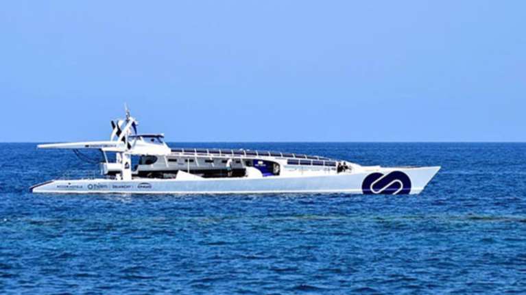 Στην Κρήτη το μοναδικό σκάφος υδρογόνου παγκοσμίως (Φωτό&amp;Βίντεο)