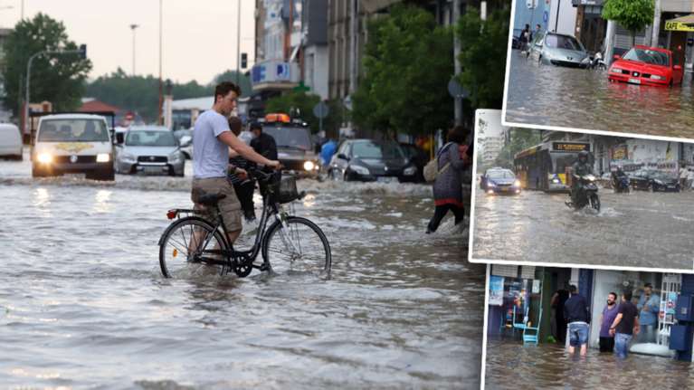 Κλειστά σχολεία αύριο στη Θεσσαλονίκη λόγω της καταιγίδας