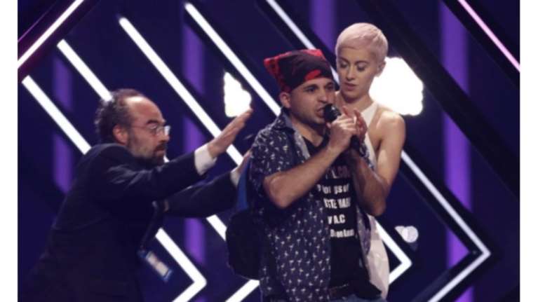 Εισβολέας στη σκηνή της Eurovision- Η ανακοίνωση της EBU