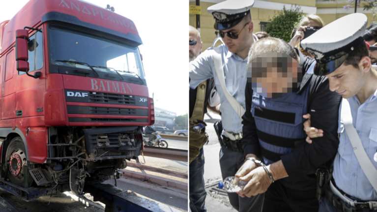 Τροχαίο στον Κηφισό: Στη φυλακή ο οδηγός της νταλίκας