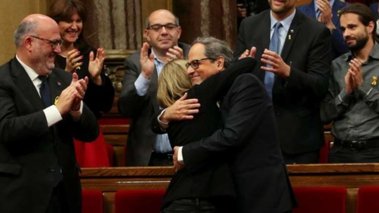 Νέος πρόεδρος της Καταλονίας ο αυτονομιστής Κιμ Τόρα