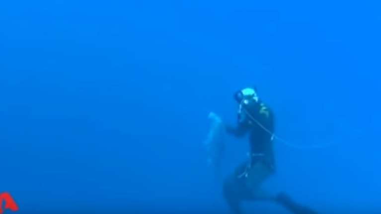 Νέο παγκόσμιο ρεκόρ! Ψαράς στη Ζάκυνθο έπιασε συναγρίδα 13 κιλών