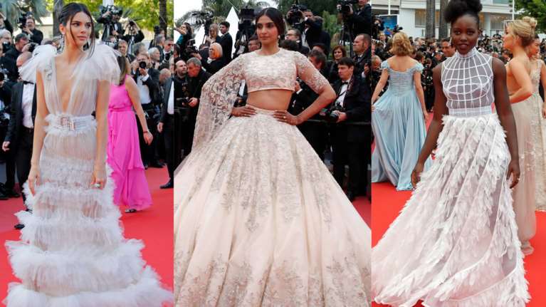 Το λευκό στο κόκκινο χαλί: Κύκνοι, νύφες &amp; υπερπαραγωγές στις Κάννες