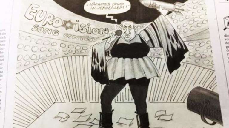 Απολύθηκε από τη SZ ο σκιτσογράφος της γελοιογραφίας του Νετανιάχου ως Νέτα