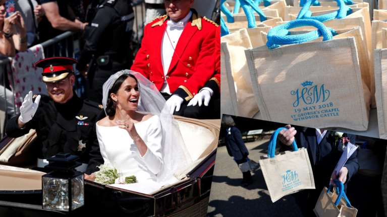 Οι πρωτότυπες μπομπονιέρες του πρίγκιπα Χάρι και της Μέγκαν Μαρκλ [Εικόνα]