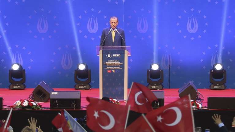 To κάλεσμα του Ερντογάν στους Τούρκους του εξωτερικού από το Σαράγεβο