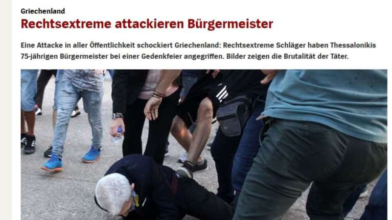 Der Spiegel: «O πολιτικός κόσμος κλονίζεται από την επίθεση κατά Μπουτάρη»