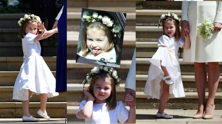 Η νέα φωτό της Σάρλοτ: Σε ποιον έβγαλε γλώσσα η σκανταλιάρα πριγκίπισσα