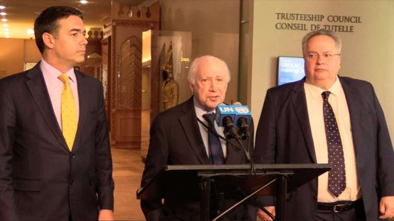 Σκοπιανό: Άκαρπη η τριμερής στη Ν. Υόρκη - Νέο ραντεβού στις Βρυξέλλες