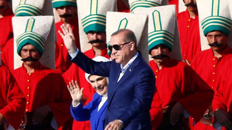 To βίντεο του Ερντογάν για την Αλωση της Κωνσταντινούπολης