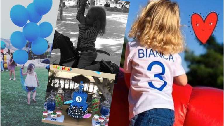 Η τρίχρονη κόρη της Βίκυς Καγιά στο υπέροχο πάρτι γενεθλίων της [Εικόνες]