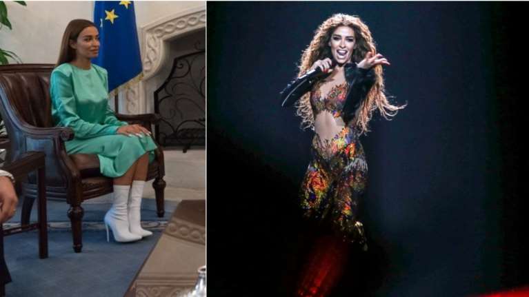 Από τη Eurovision στο Προεδρικό Μέγαρο η Φουρέιρα -Η μεταμόρφωσή της [φωτο]