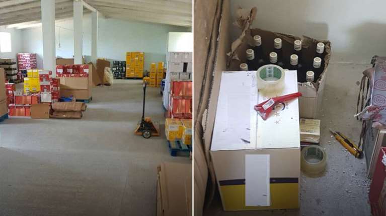 Μεγάλο κύκλωμα λαθρεμπορίου με χιλιάδες ποτά «μπόμπες» [φωτό]