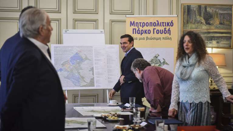 Τσίπρας: Σε Μητροπολιτικό Πάρκο μετατρέπεται το Γουδή