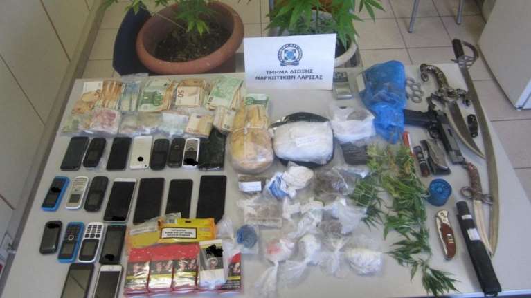 Λάρισα, Τρίκαλα, Καρδίτσα το πεδίο δράσης ναρκω-οργάνωσης - 14 συλλήψεις