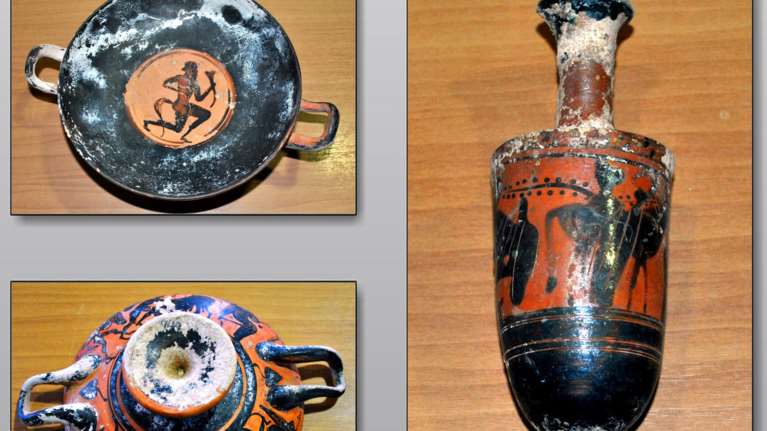 Φθιώτιδα: Μεγάλη φωτιά έφερε στο φως θησαυρό με αρχαία! -φωτό