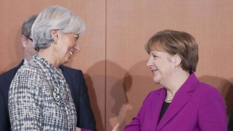 Συνάντηση Μέρκελ-Λαγκάρντ στο Βερολίνο για το ελληνικό χρέος