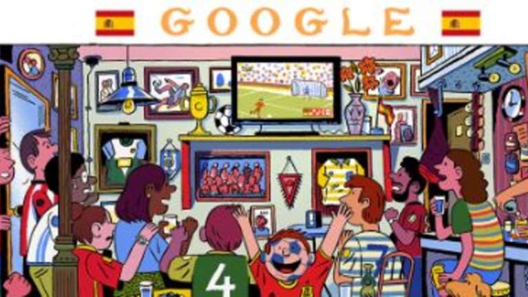 Αφιερωμένο στον πρώτο όμιλο του Μουντιάλ το doodle της Google