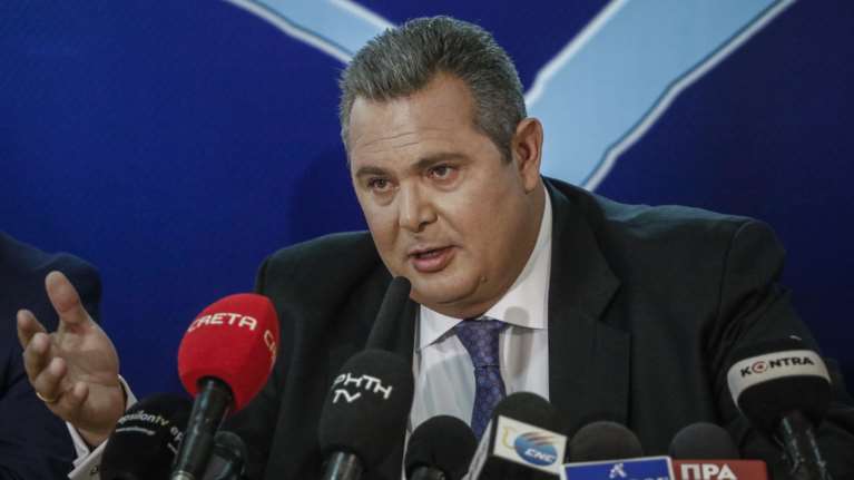 Καμμένος: Δεκανίκι του Σαμαρά ο Κυριάκος Μητσοτάκης