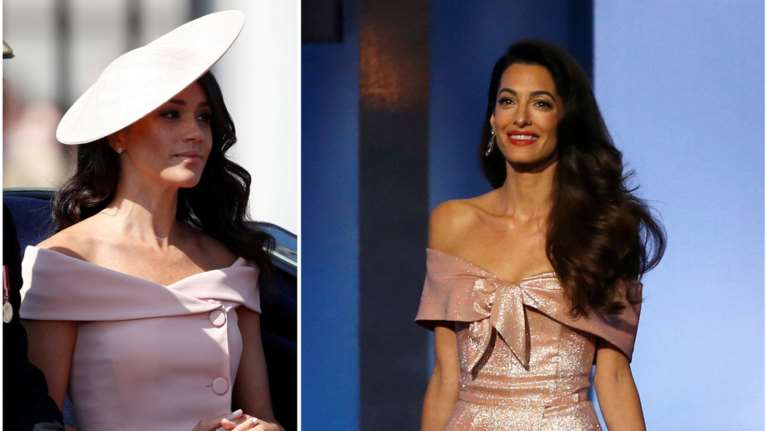 Μέγκαν Μαρκλ -Αμάλ Κλούνεϊ: Και οι δύο επέλεξαν το πιο καλοκαρινό χρώμα