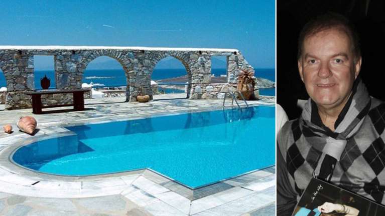 Καταστρέφεται η βίλα του Ασλάνη στη Μύκονο - Θλιβερές εικόνες