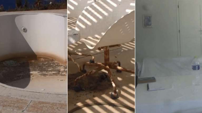 Για πρώτη φορά: Έτσι είναι τώρα η βίλα-φάντασμα του Ασλάνη