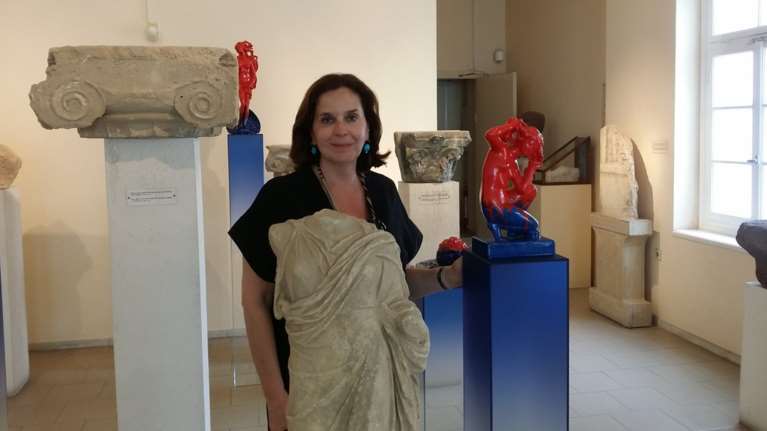 Οταν τα έργα του Πανιάρα συνάντησαν τις αρχαιότητες του Πόρου-Μια ξενάγηση