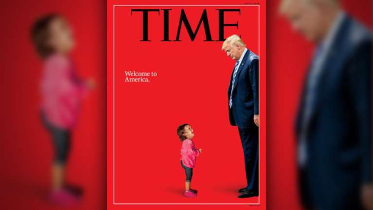 Συγκλονιστικό εξώφυλλο του TIME για την Αμερική του Τραμπ
