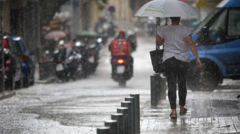 Έκτακτο δελτίο ΕΜΥ: Ισχυρές βροχές, καταιγίδες και χαλάζι